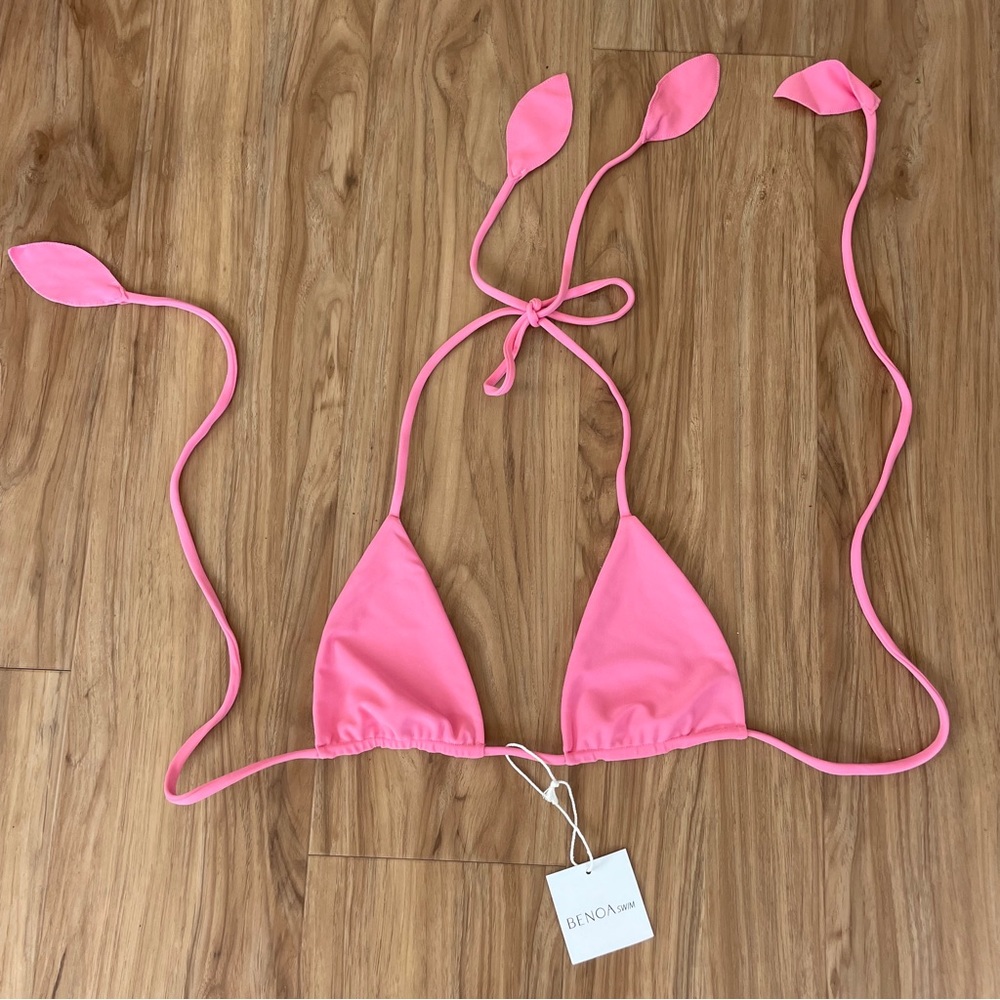 Benoa Swim Mariko Top Tokyo Pink Size Small NWT